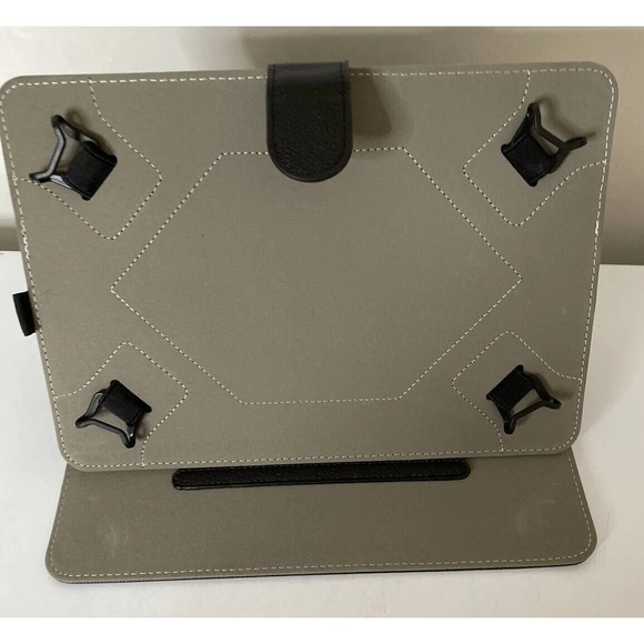 Black Pro Case Magnetic Folding Folio Case For Tablet With Pencil Holder - Picture 8 of 15